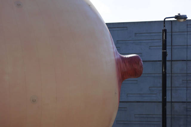 Nothing Special – Just A Giant Inflatable Boob Hovering Over London
