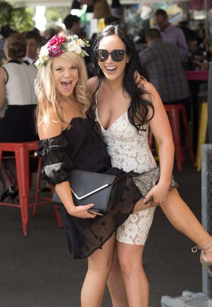 Australian Derby Is A Place Where You Can See Women In Most Explicit Clothing