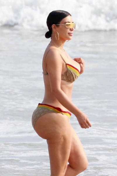 Kim Kardashian Seems To Grow Her Butt On A Daily Basis!