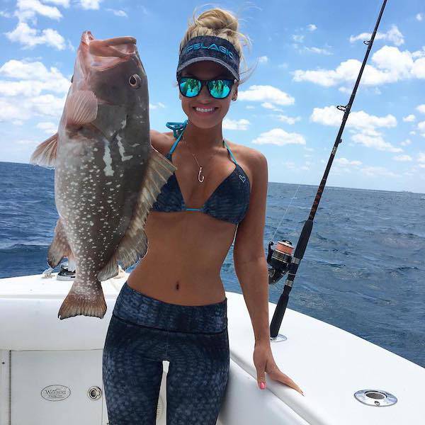 You Would Certainly Love To Go Fishing With Her!