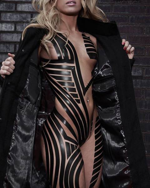 Black Tape Is The Most Revealing Fashion Trend Ever!