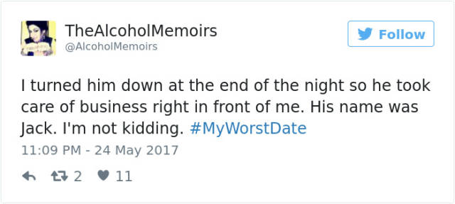 For Some, Dates Become The Worst Experience In Their Lives