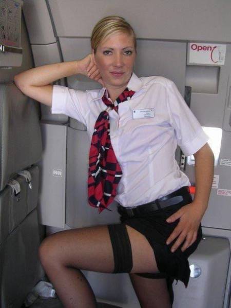 Stewardesses Know There’s Nothing To Hide When You’re So High In The Skies