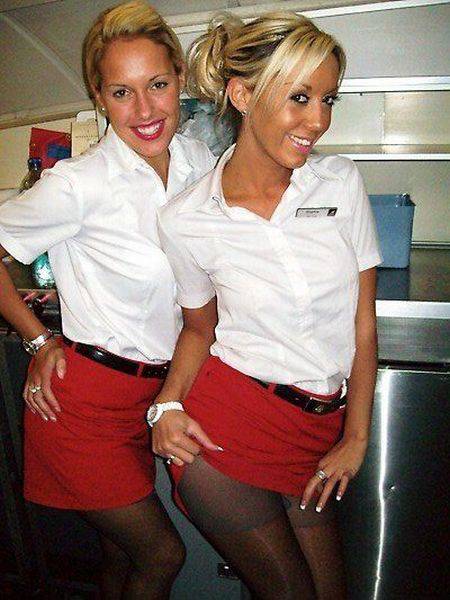 Stewardesses Know There’s Nothing To Hide When You’re So High In The Skies
