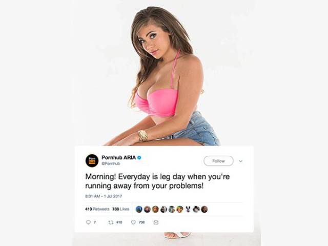 Pornhub Is Good Not Only At… Well, You Know Yourself… But Also At Twitting!