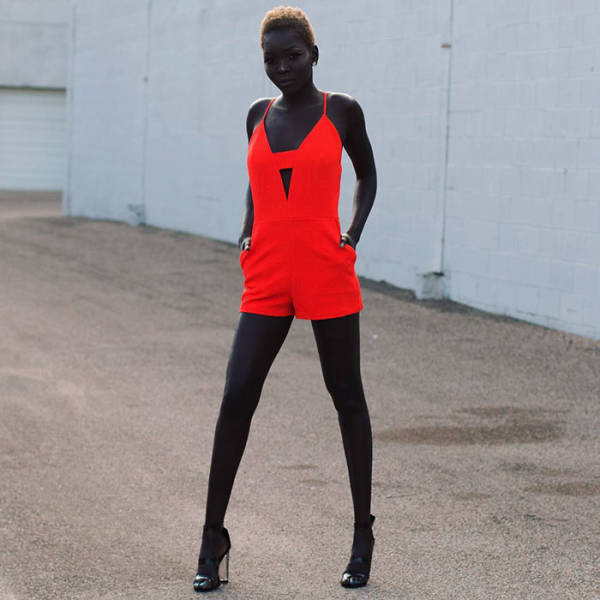 This South Sudanese Model Has The Darkest Beauty You Will Ever See