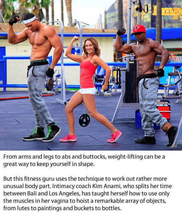 This Woman’s Weightlifting Possibilities Include Some Very Interesting Options!