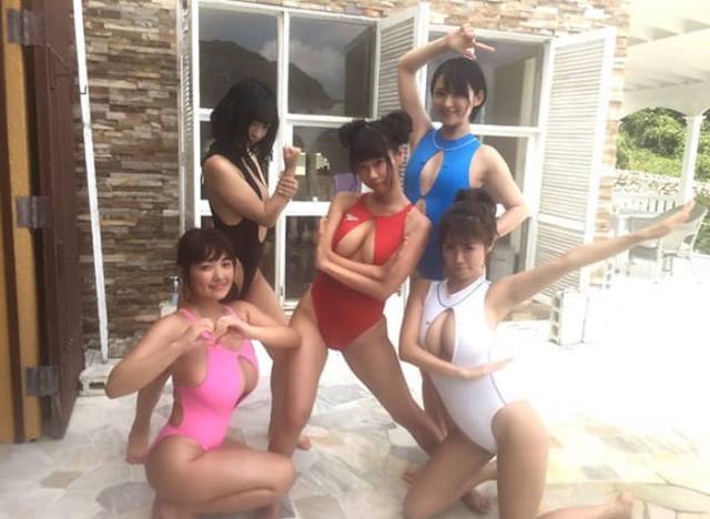 Japan Knows What Type Of Cleavage Everyone Would Like!