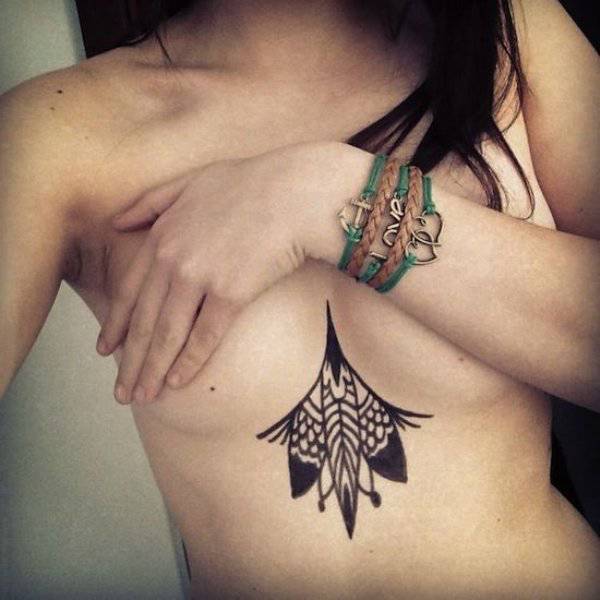 Underboob Is Officially The Best Place For A Tattoo!