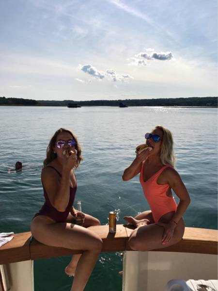 Girls Love Relaxing And Having Fun Together