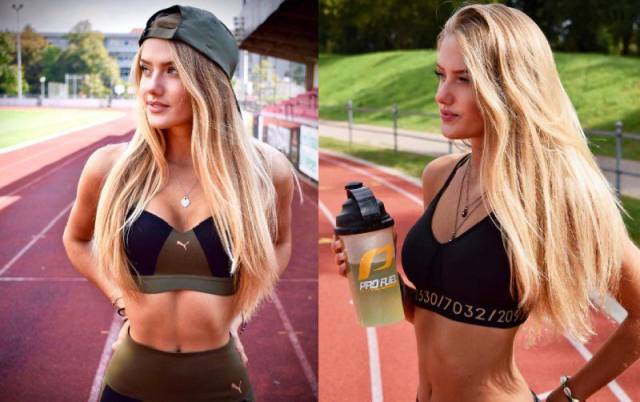 This German Athlete Girl Will Easily Run Away With Your Heart