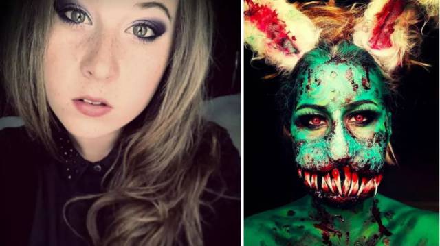 Halloween Makeup Is What Nightmares Are Made Of