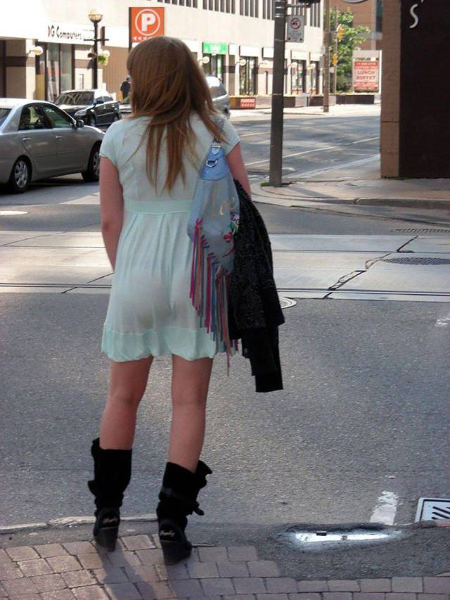 You Can See Through These Girls’ Clothes!
