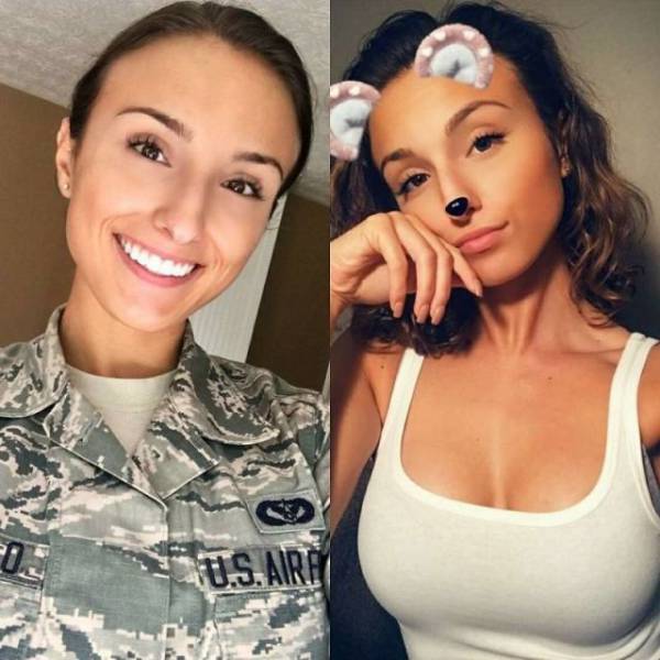 Girls Are Beautiful Both With And Without Their Uniform