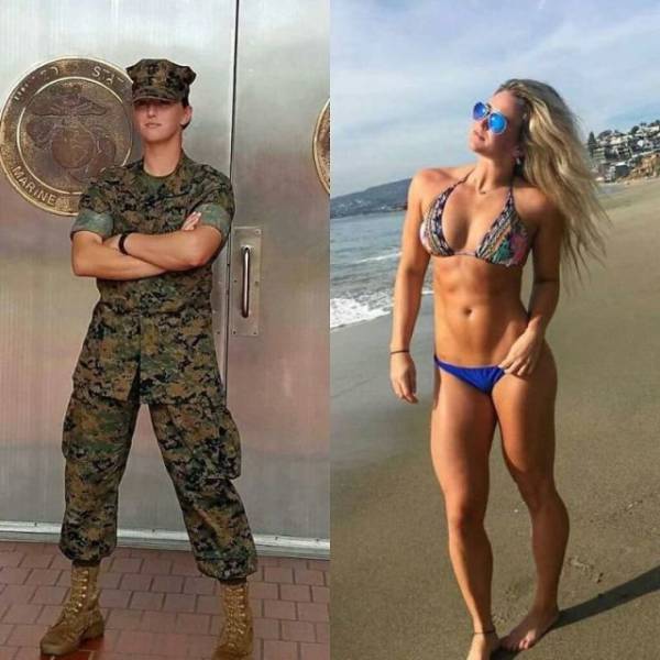 Girls Are Beautiful Both With And Without Their Uniform