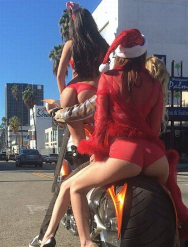 Santa Has Collected All The Naughty Girls Right Here!