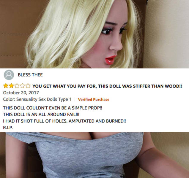 Sex Doll Reviews That Are Non-Artificially Funny