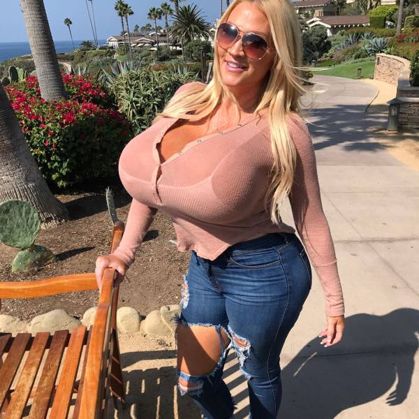 Allegra Cole And Her Two Giant Boobs