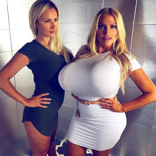 Allegra Cole And Her Two Giant Boobs