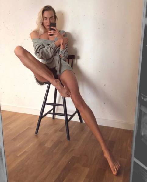 This Swedish Model’s Incredibly Long Legs Drive Men Crazy