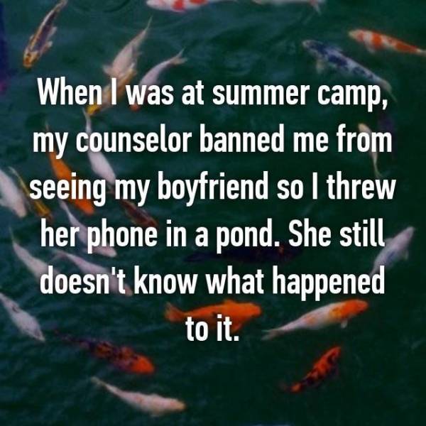 Camp Trips Always Had Something You Had To Confess About Later