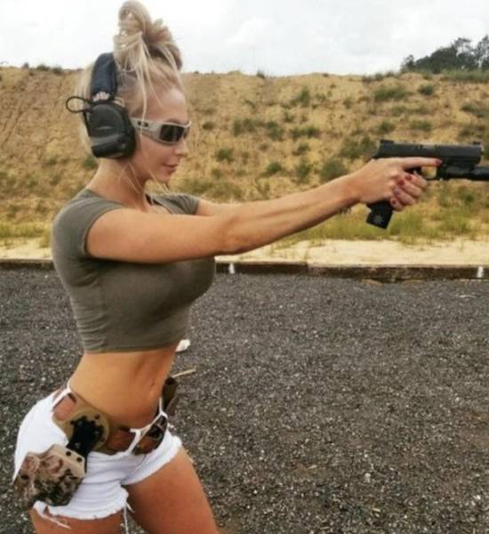 Hot Weapon Wielding Ladies