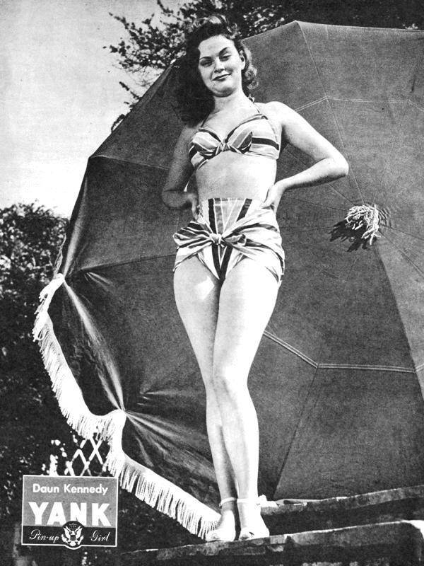 Vintage Pin Up Girls Inspired The US Army During World War II