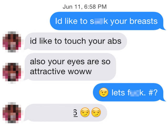 A Shocking Revelation Of How Girls React To Sleazy Pick-Up Lines On Tinder When Those Are Sent By The Hot Guy