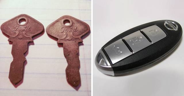 Observe How These Modern Everyday Objects Looked Like A Long Time Ago