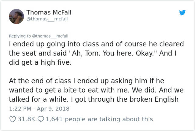 A Student Gets Schooled By An Immigrant With A Subpar English