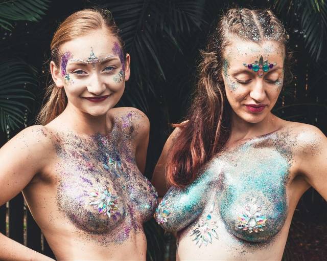 Glitter Boobs Are Music Festival Season