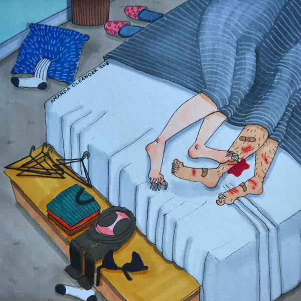 Artist Reveals The Unspoken Side Of Every Long Term Relationship