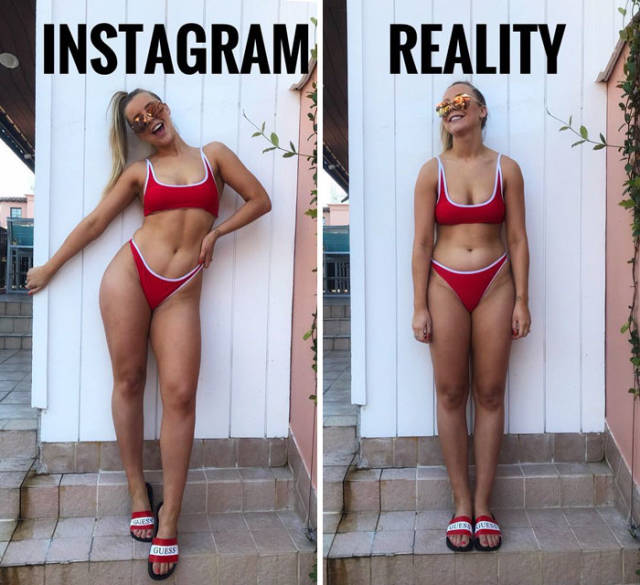 Blogger Edits Her Snaps To Suit Body Shamers’ Ideals And The Results Are Absolutely Terrifying