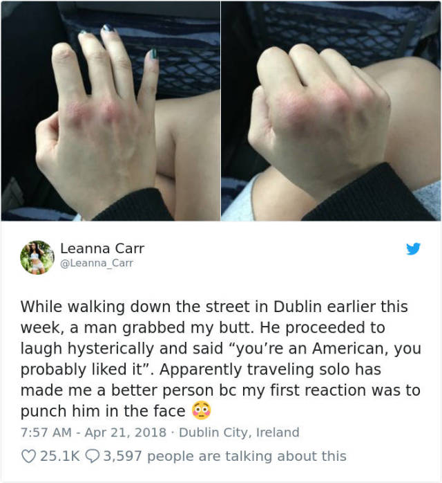 She Got Sexually Assaulted On Street, But Reacted Immediately And Ruthlessly