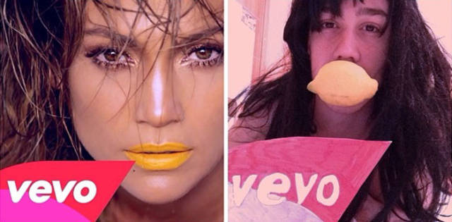 Italian Guy Hilariously Recreates Celebrity Photos In A Way Too Accurate Fashion
