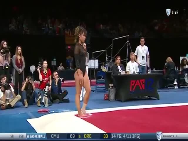 Ozzy Man And A Sexy Gymnastics Routine