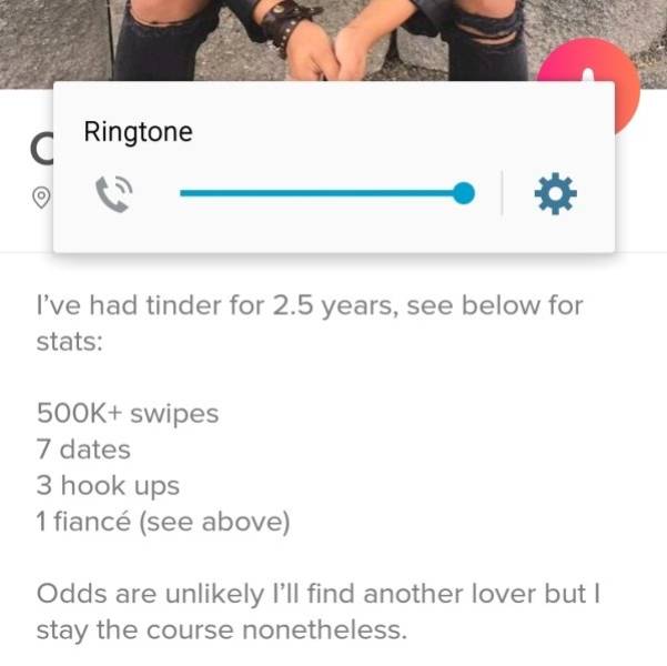 Tinder Is Not Where You Go To Find Love