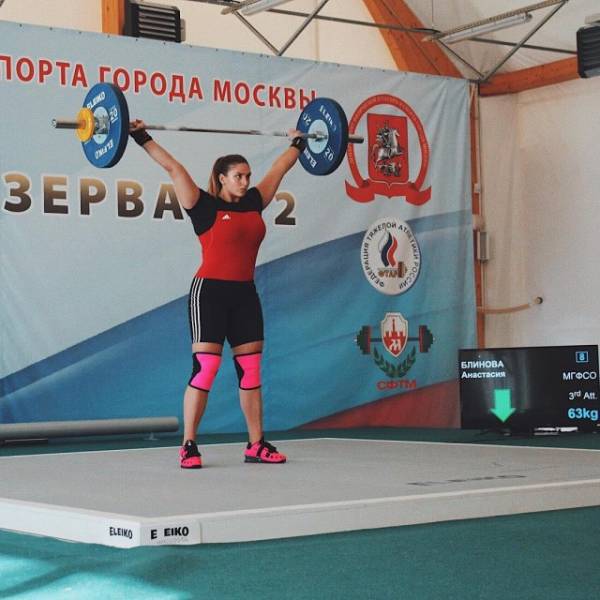 Nastya Blinova Can Take On Some Big Weights