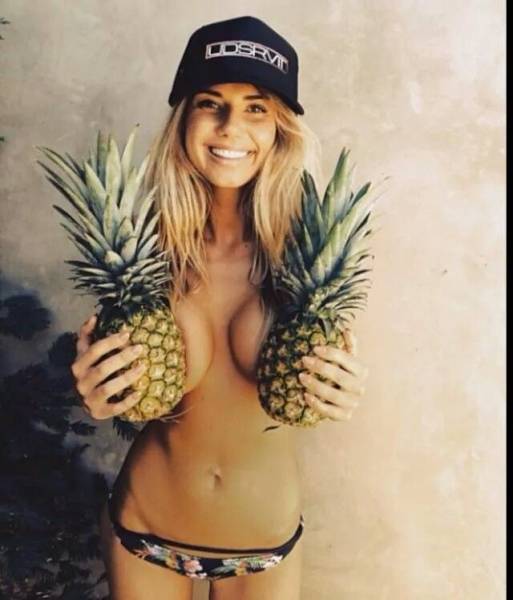 Pineapple Boobs Is A Trend That’s Screaming Summer