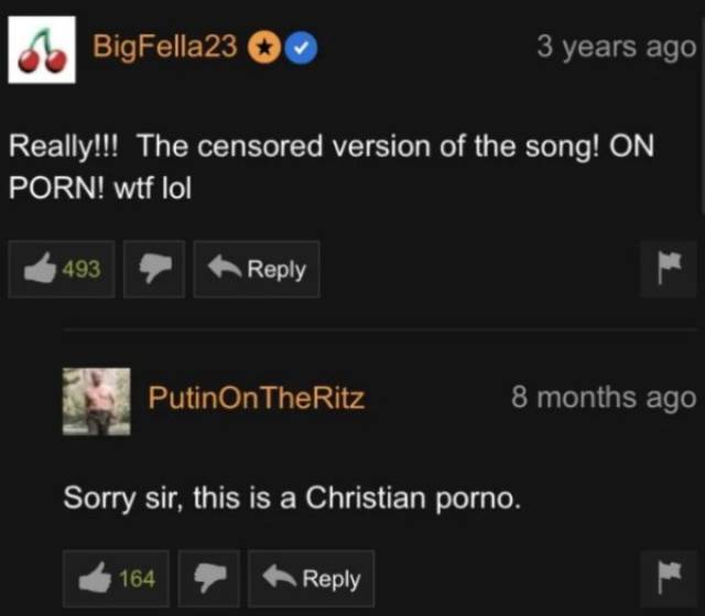 Pornhub Comments That Make Videos So Much Better
