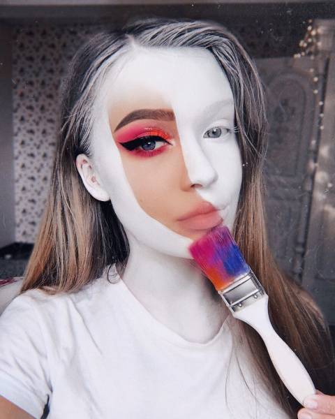 This Lithuanian Girl Has Perfected Her Scary Makeup Skills!