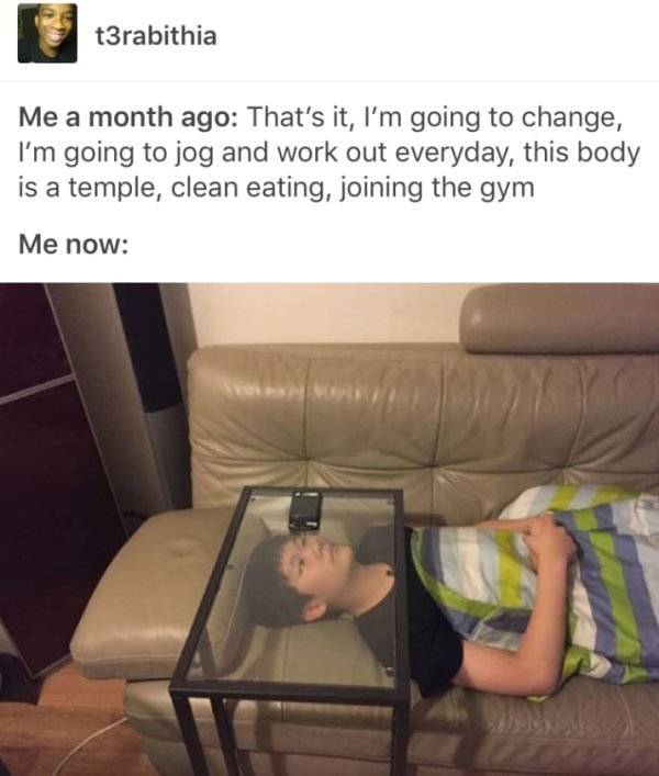 Fitness Is Hard. Memes Are Not