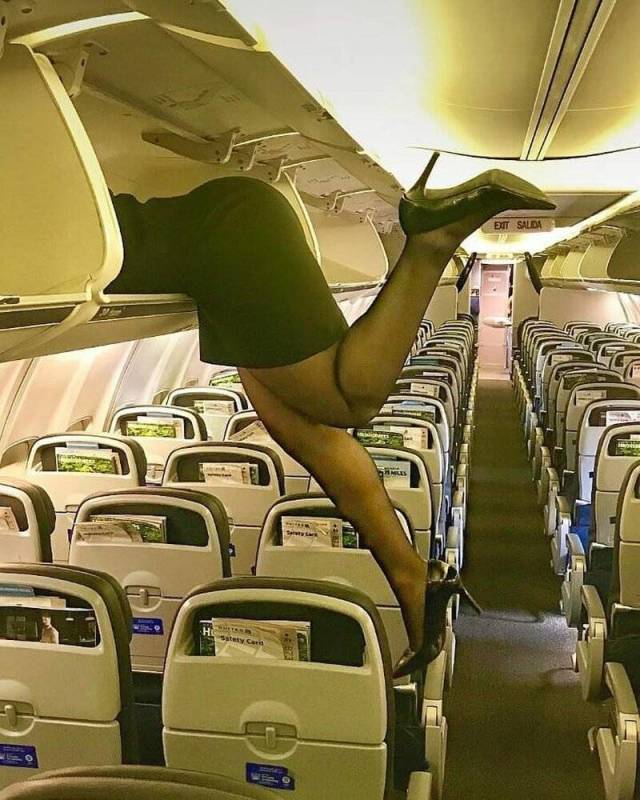 Flight Attendants in Compromising Positions will Make You Wanna Fly