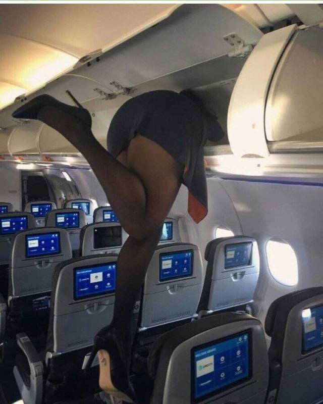 Flight Attendants in Compromising Positions will Make You Wanna Fly