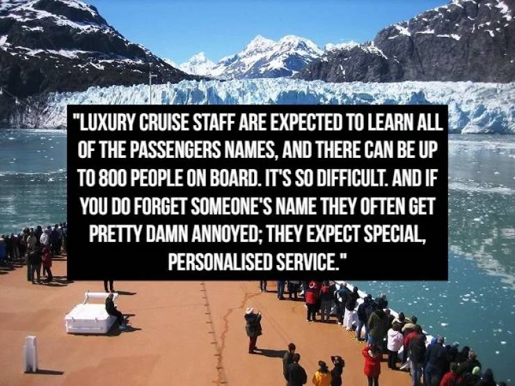 Cruise Ship Workers Have A Lot Of Things To Confess About