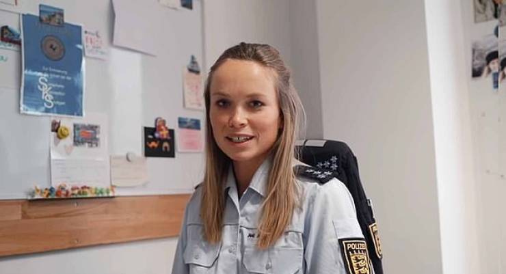The New “Miss Germany” Is A…Policewoman!
