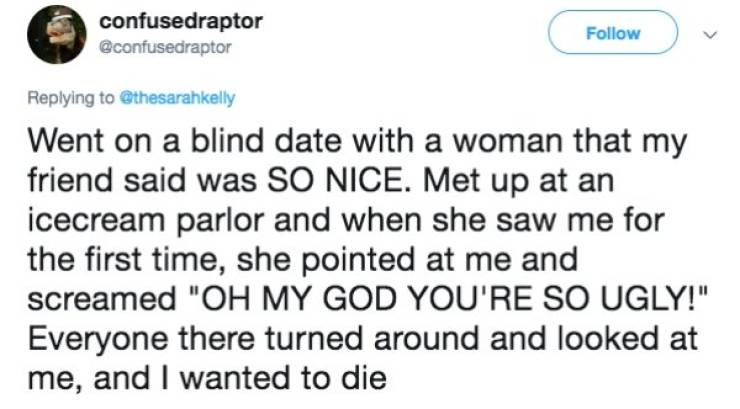 First Dates Can Be Horrific