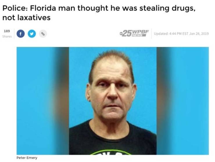 Florida Keeps The Steady Supply Of WTF Headlines