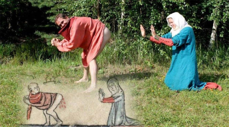 Medieval Painting Recreations Look Pretty Weird, To Be Honest…