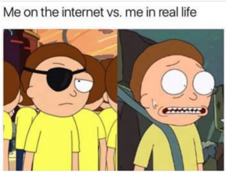 Real Life You Vs. Internet You